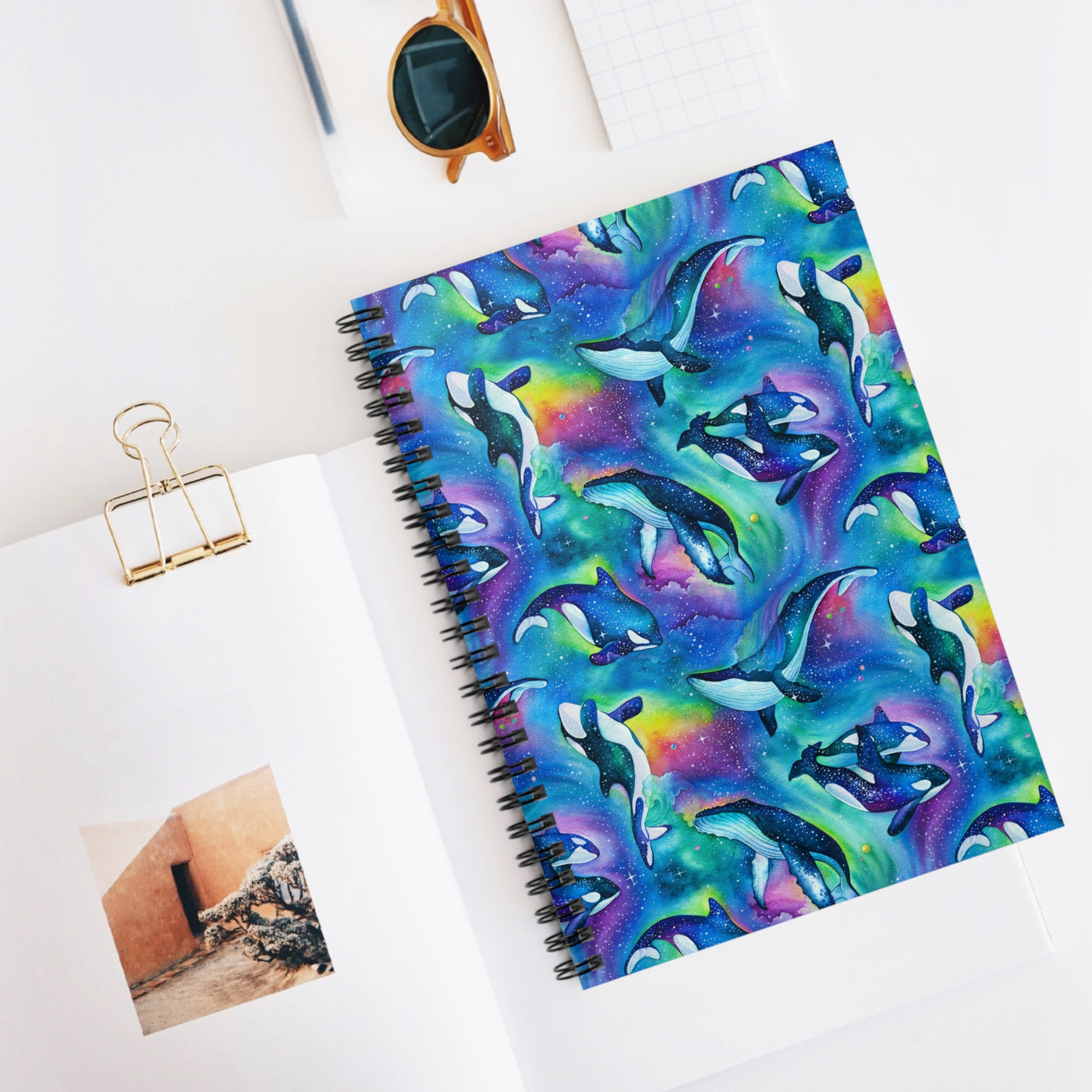 Celeste Spiral Notebook