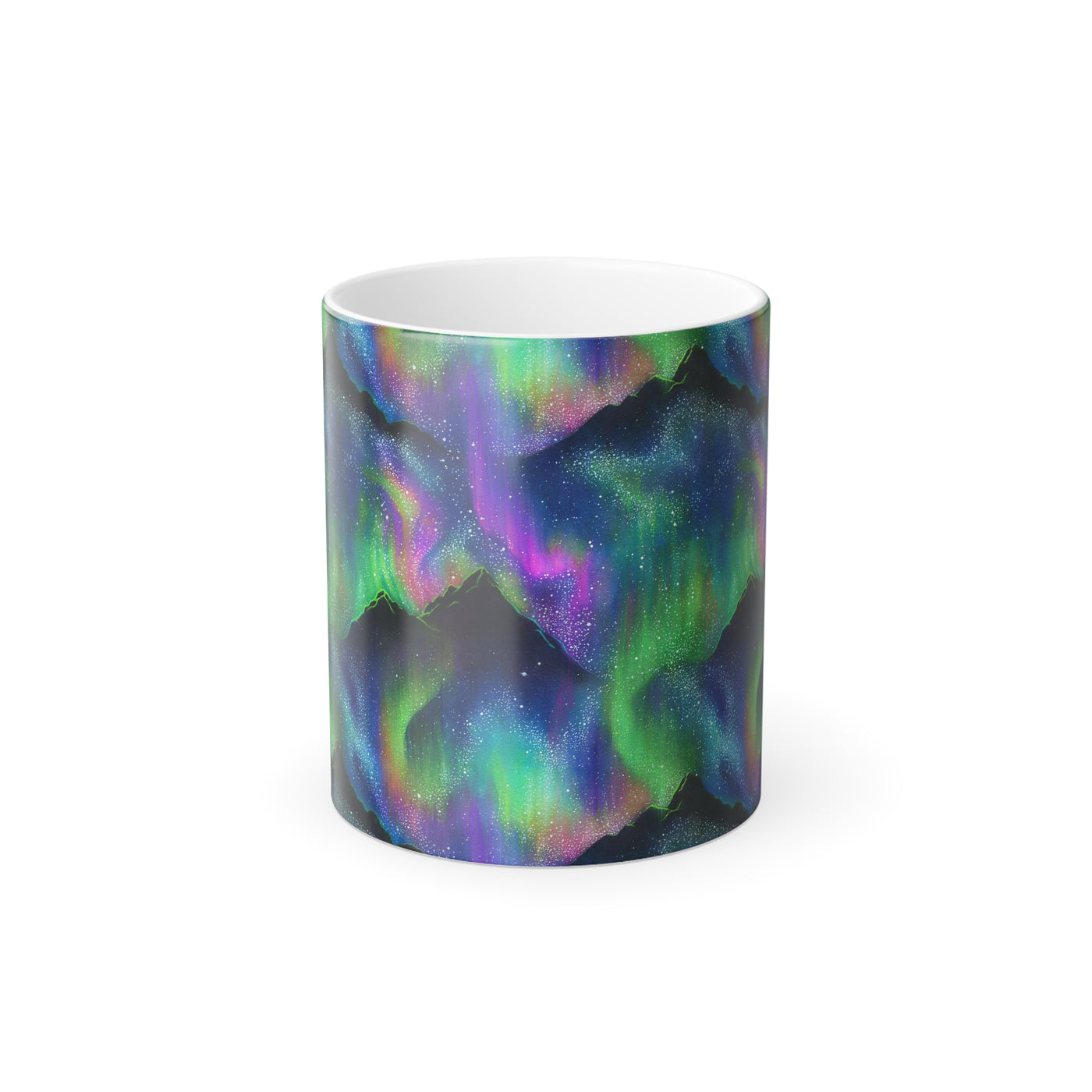 Aurora Borealis Color Morphing Mug