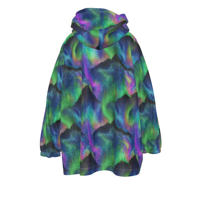 Aurora Borealis Children's Wearable Blanket