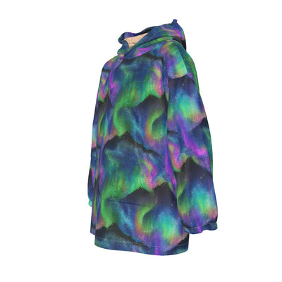 Aurora Borealis Children's Wearable Blanket