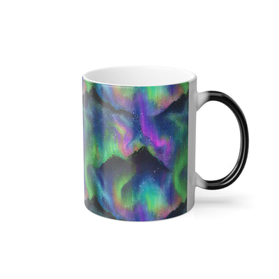 Aurora Borealis Color Morphing Mug